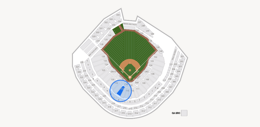 Target Field Seating Chart