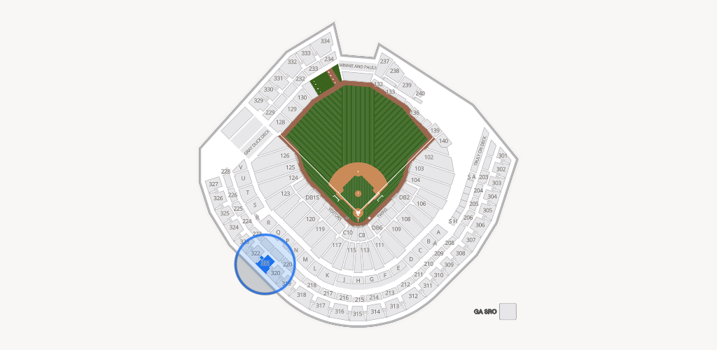 Target Field Seating Chart