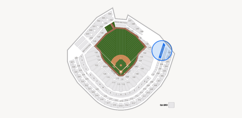 Target Field Seating Chart