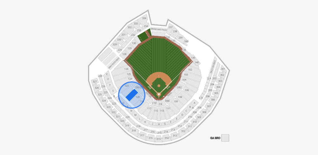 Target Field Seating Chart