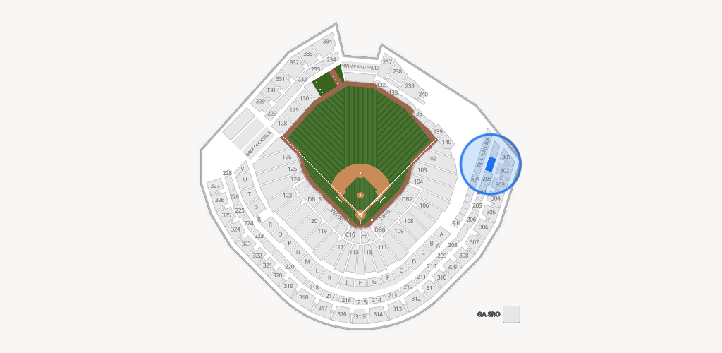 Target Field Seating Chart