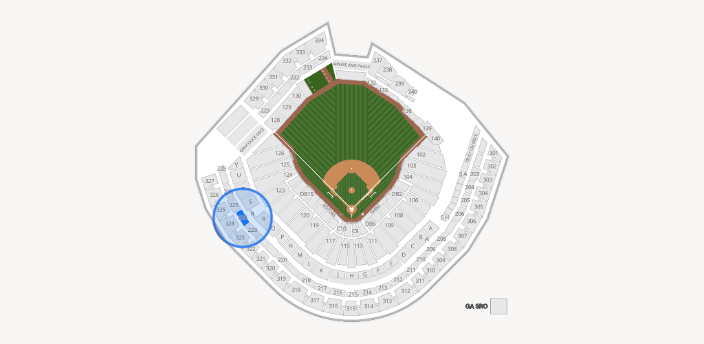 Target Field Seating Chart
