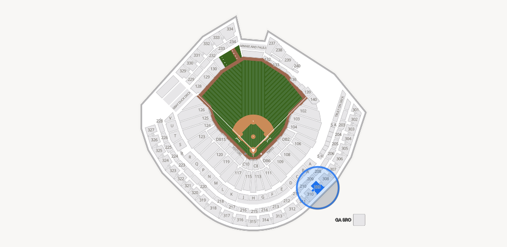 Target Field Seating Chart