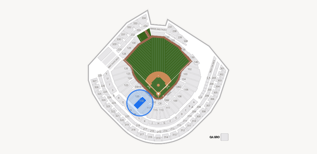 Target Field Seating Chart