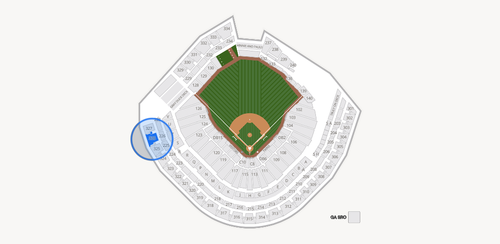 Target Field Seating Chart