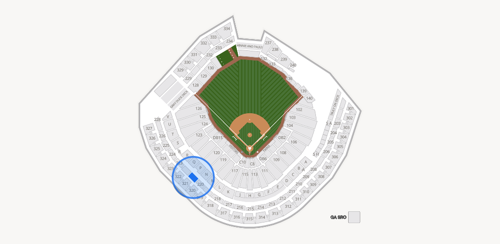 Target Field Seating Chart