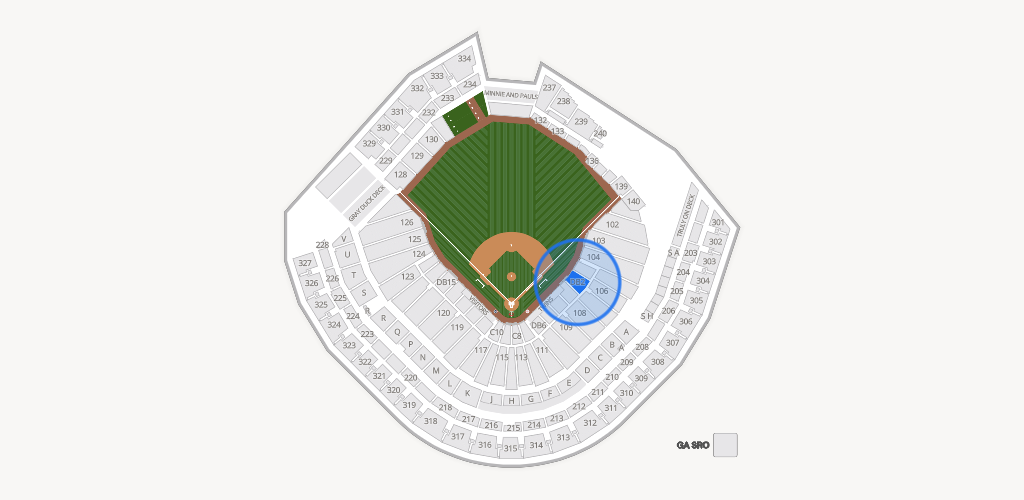 Target Field Seating Chart