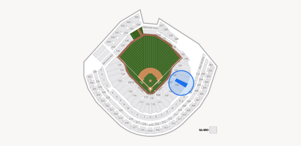 Target Field Seating Chart