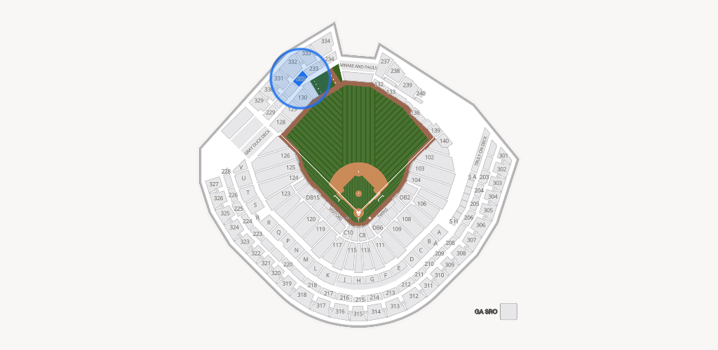 Target Field Seating Chart