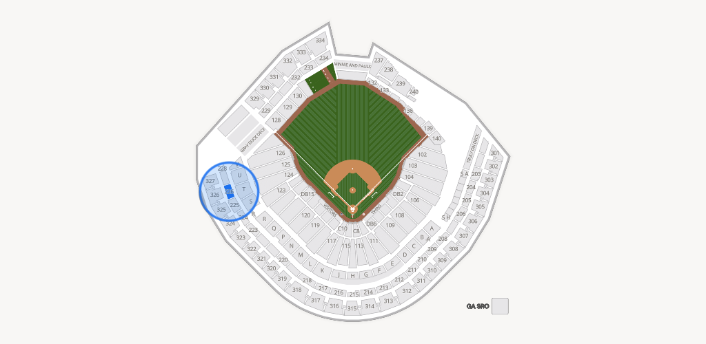 Target Field Seating Chart