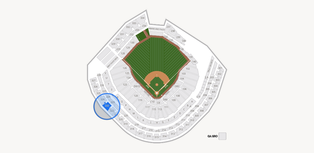 Target Field Seating Chart