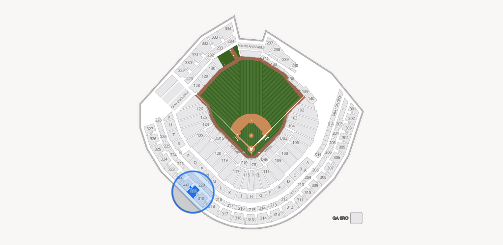 Target Field Seating Chart