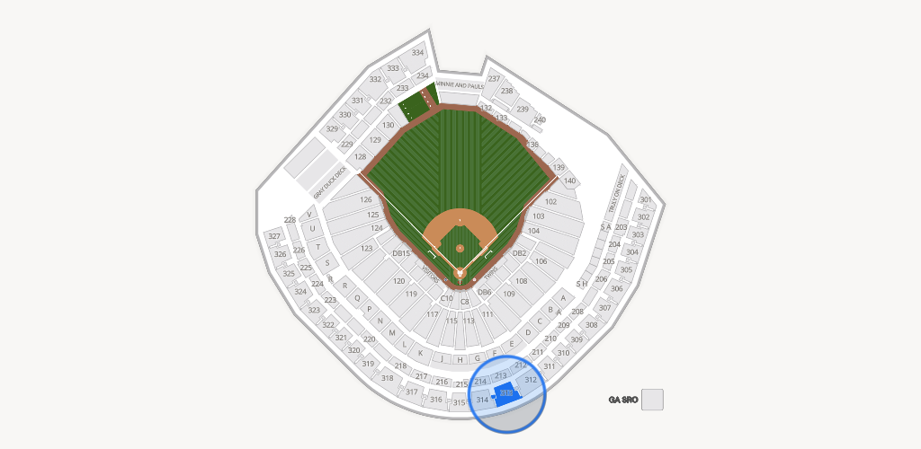 Target Field Seating Chart