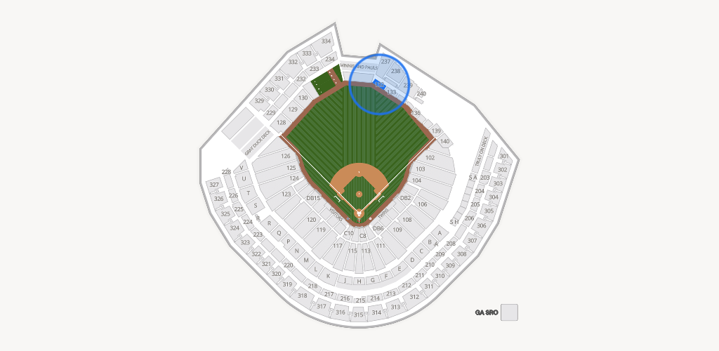 Target Field Seating Chart
