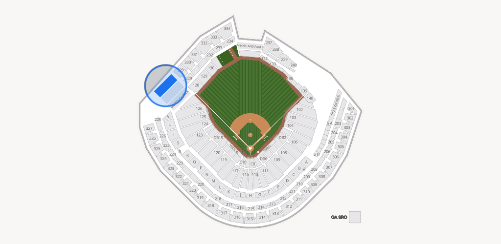 Target Field Seating Chart