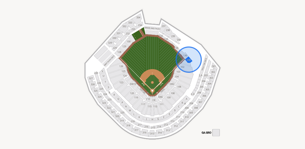 Target Field Seating Chart