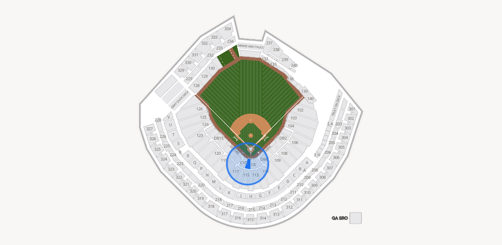 Target Field Seating Chart