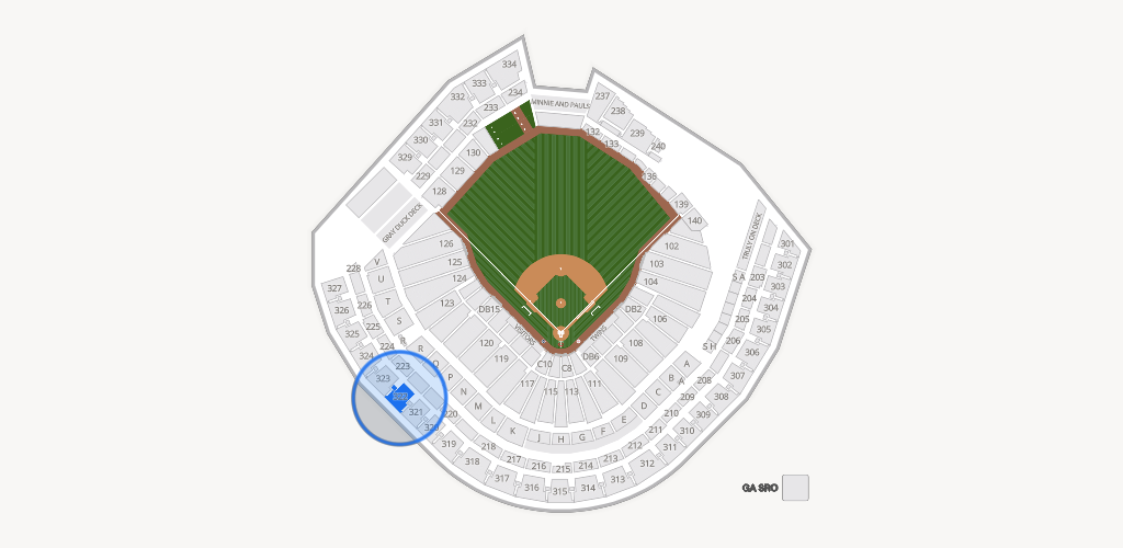 Target Field Seating Chart