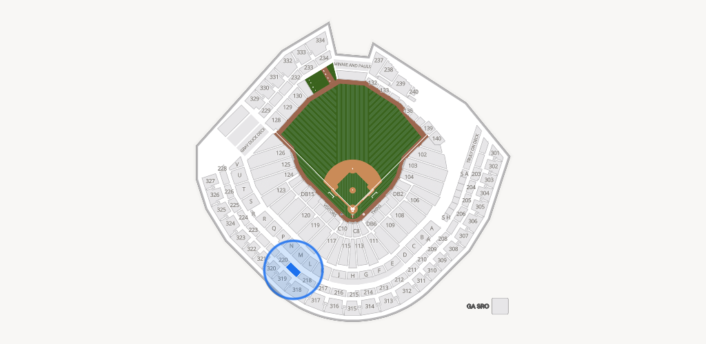 Target Field Seating Chart