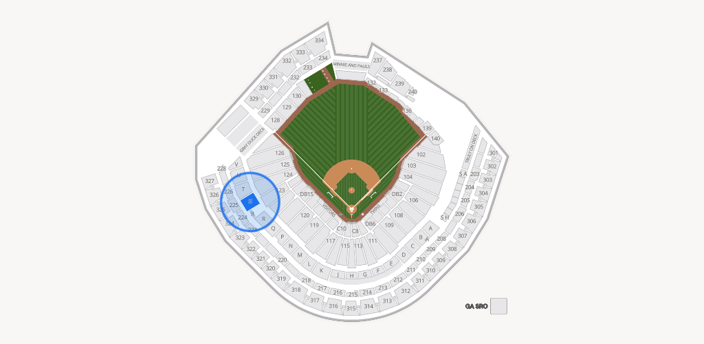 Target Field Seating Chart