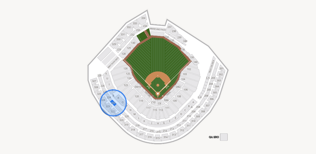 Target Field Seating Chart