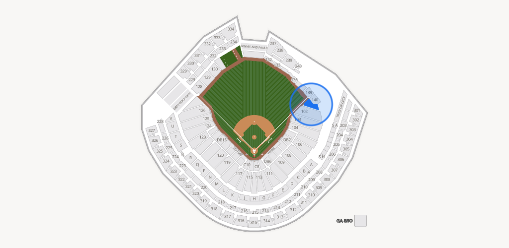 Target Field Seating Chart