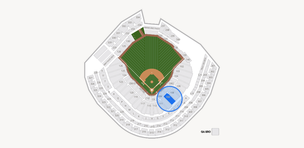 Target Field Seating Chart