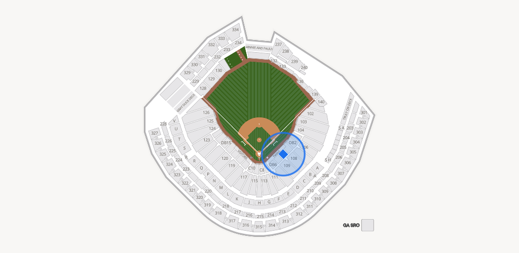 Target Field Seating Chart