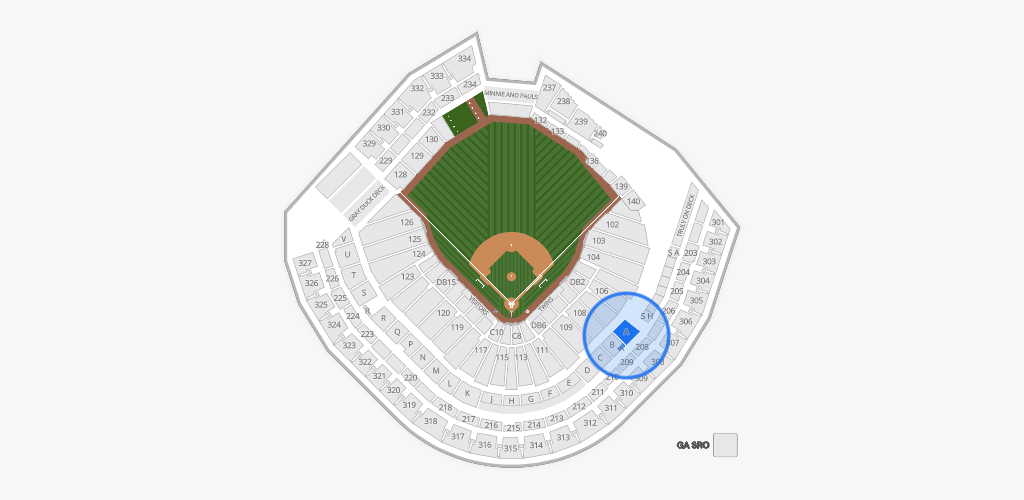Target Field Seating Chart
