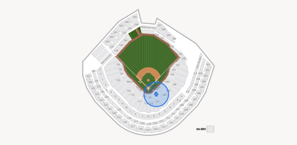Target Field Seating Chart