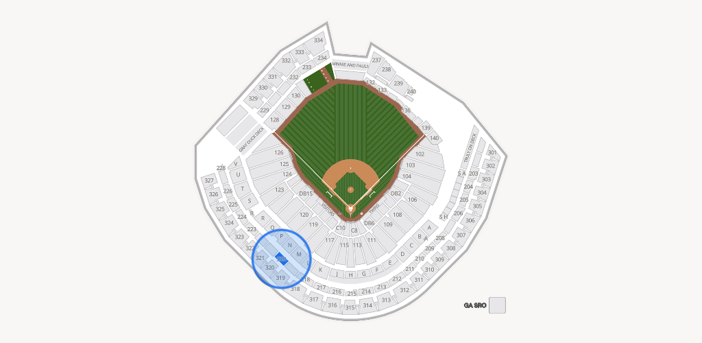 Target Field Seating Chart