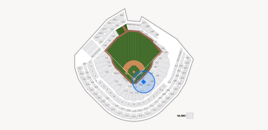 Target Field Seating Chart