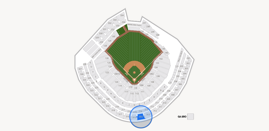 Target Field Seating Chart