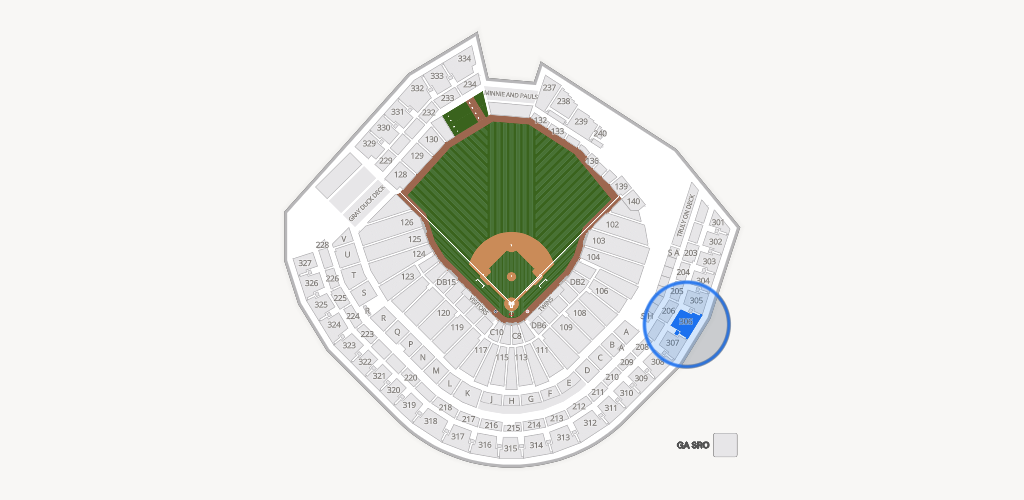 Target Field Seating Chart