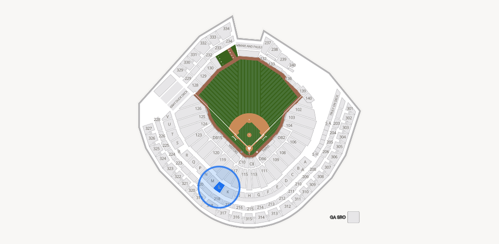 Target Field Seating Chart