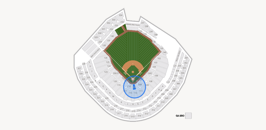 Target Field Seating Chart