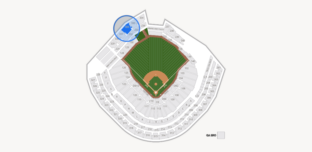 Target Field Seating Chart