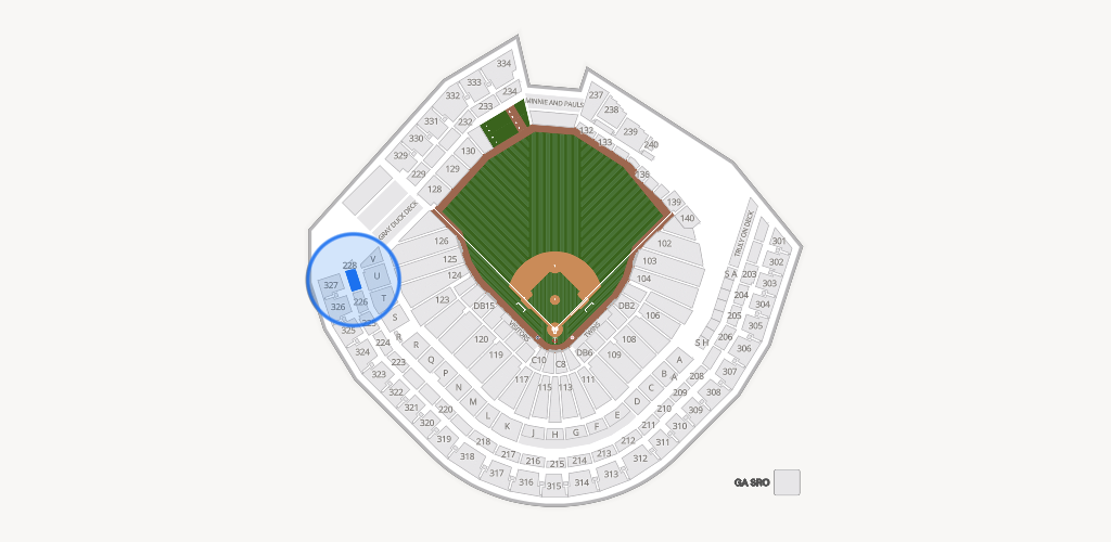 Target Field Seating Chart