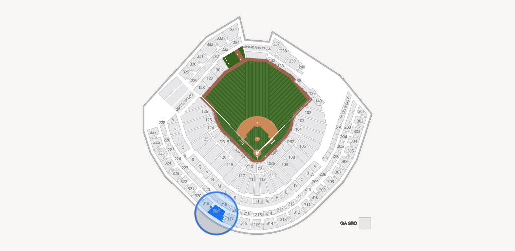 Target Field Seating Chart