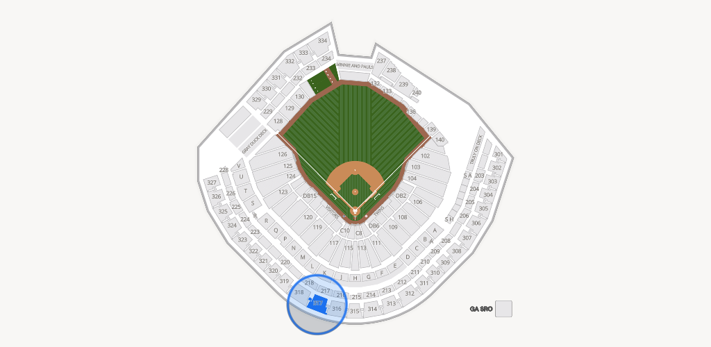 Target Field Seating Chart