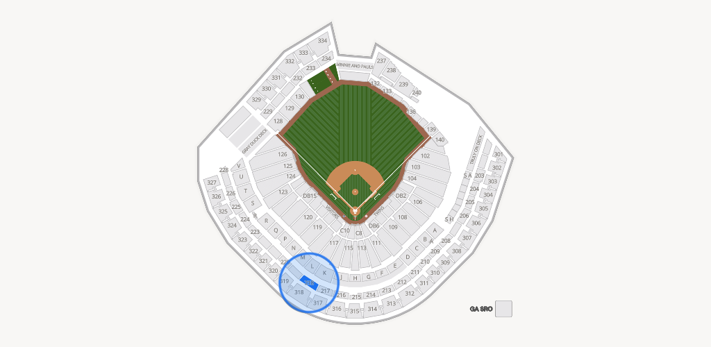 Target Field Seating Chart