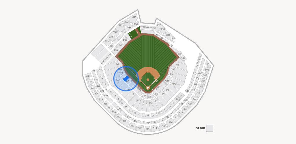 Target Field Seating Chart