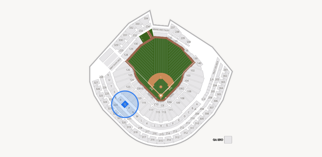 Target Field Seating Chart