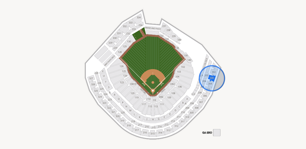 Target Field Seating Chart