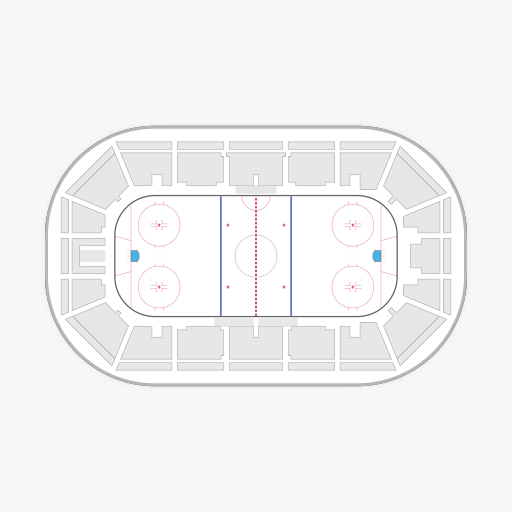 TD Civic Centre seating chart