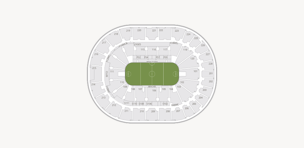 TD Coliseum Seating Chart
