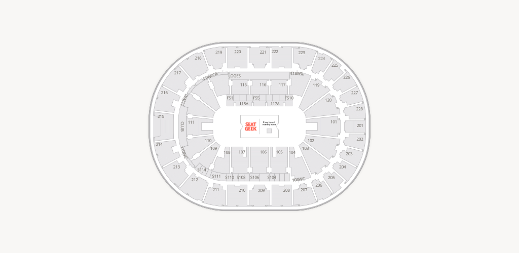 TD Coliseum Seating Chart