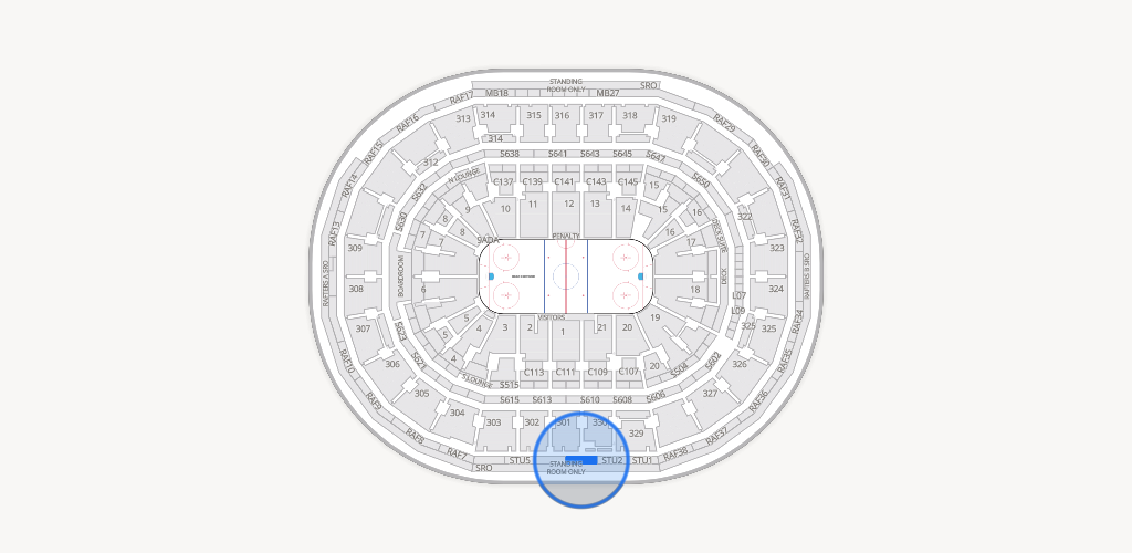 TD Garden Seating Chart