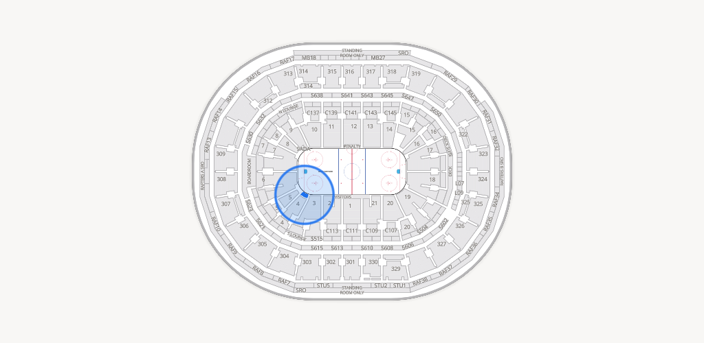 TD Garden Seating Chart