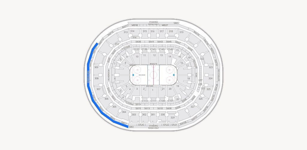 TD Garden Seating Chart